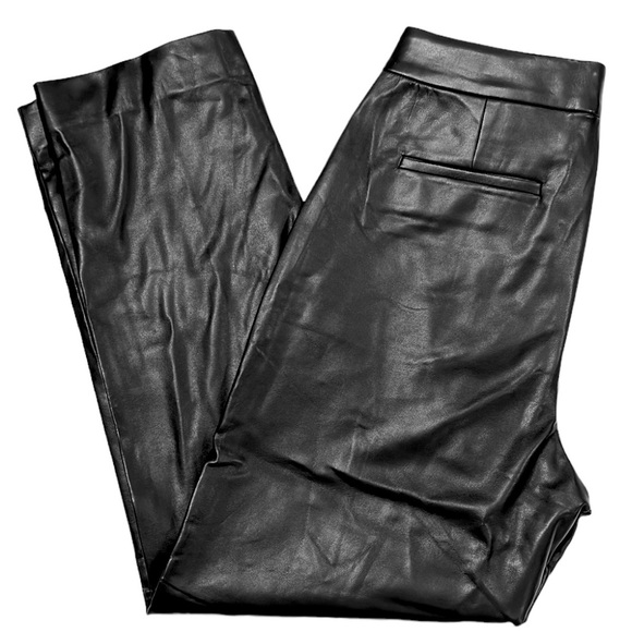J. Crew Kate Faux Leather Straight-Leg Pant - Picture 11 of 16